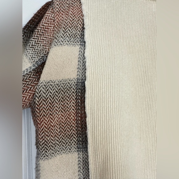 Plaid and Corduroy Mystree Jacket NWOT - Picture 4 of 5